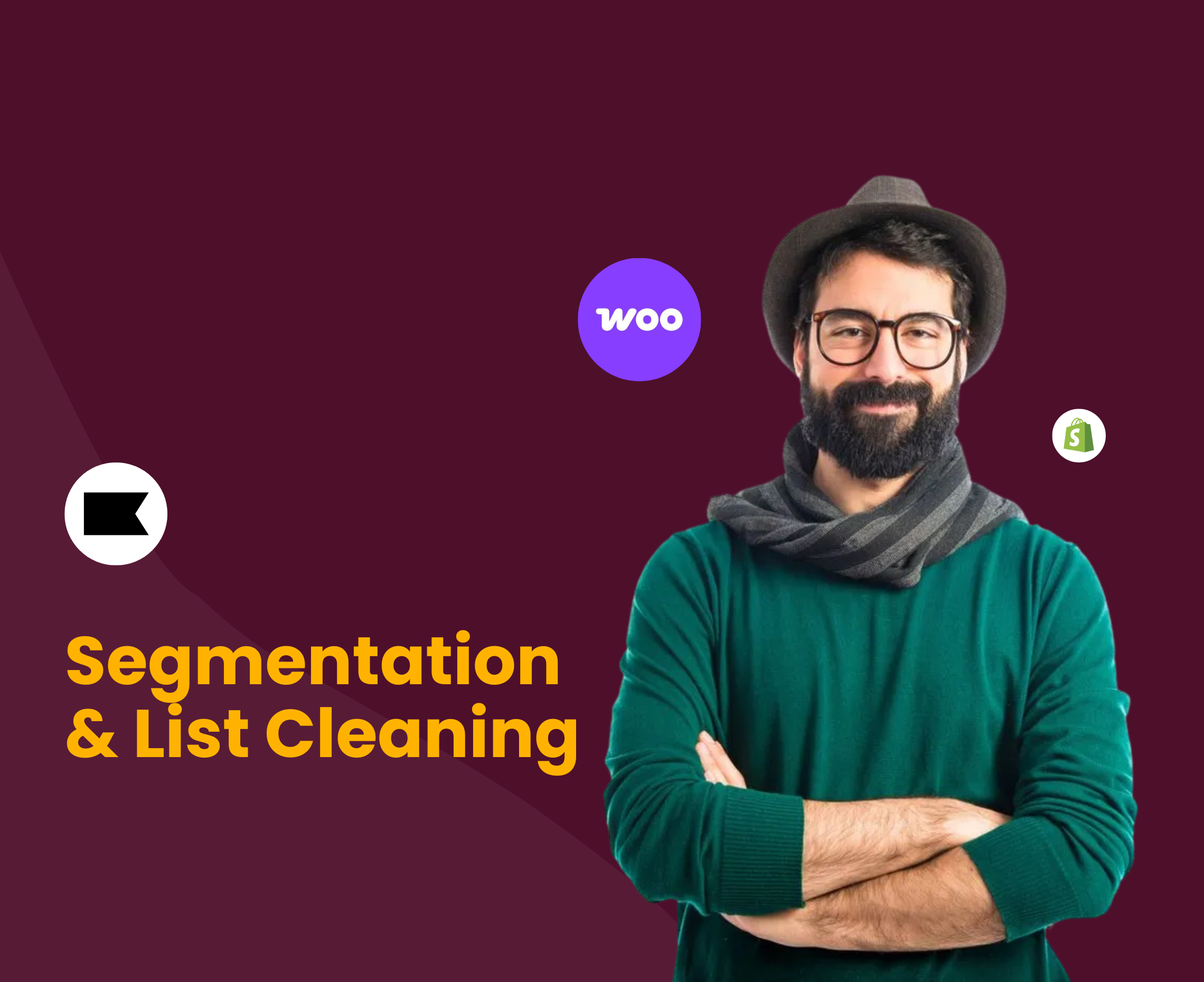 Klaviyo segmentation and list cleaning service by Obaid Ullah, helping eCommerce brands in the USA and Canada improve targeting and deliverability.